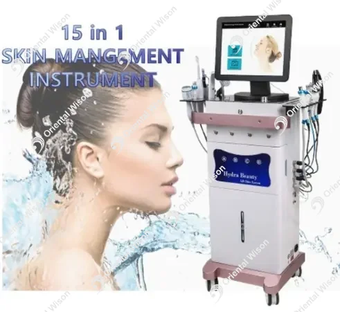 15 in 1 ihonhoito Hydro -kasvokone