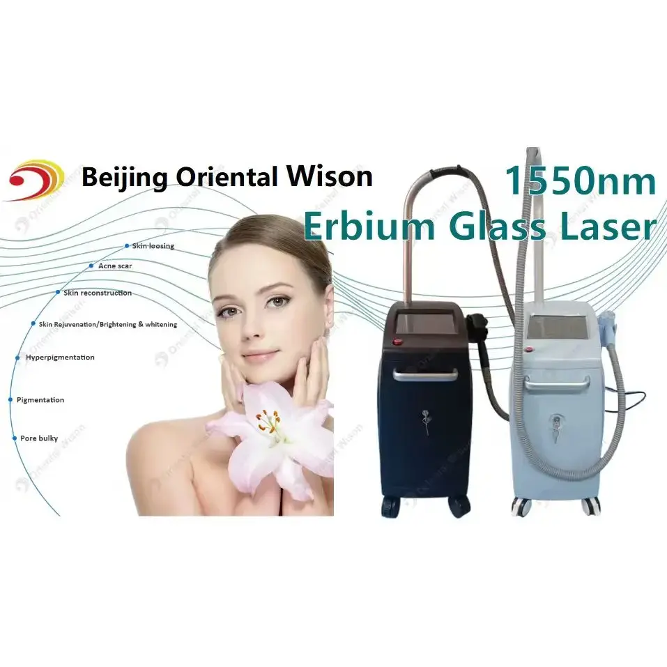 1550 nm Erbium Glass Laser -ihon pinnoituslaite