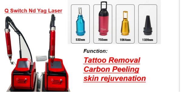 Minkä tuotteen tulisi valita tatuoinnin poistoon? OW-D1 Q Switch ND YAG -laser on kustannustehokas valinta.