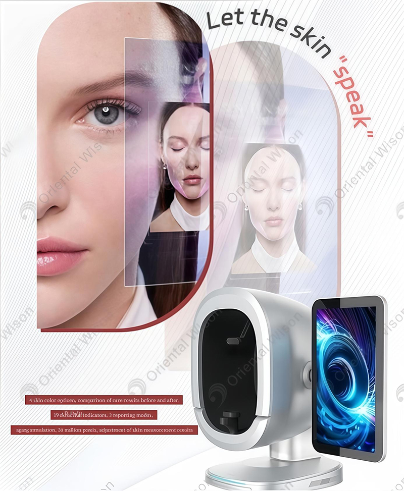 Tutustu kuinka AI Skin Analyzer -laite analysoi ihosi kunnon kahdessa sekunnissa!