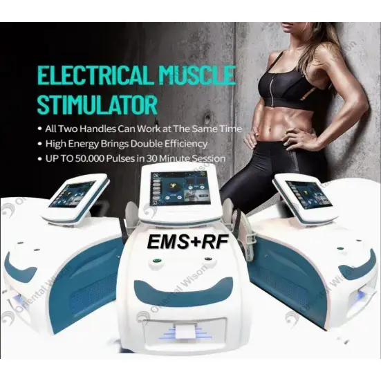 EMS Muscle Stimulation + RF Body Shaping Beauty Machine