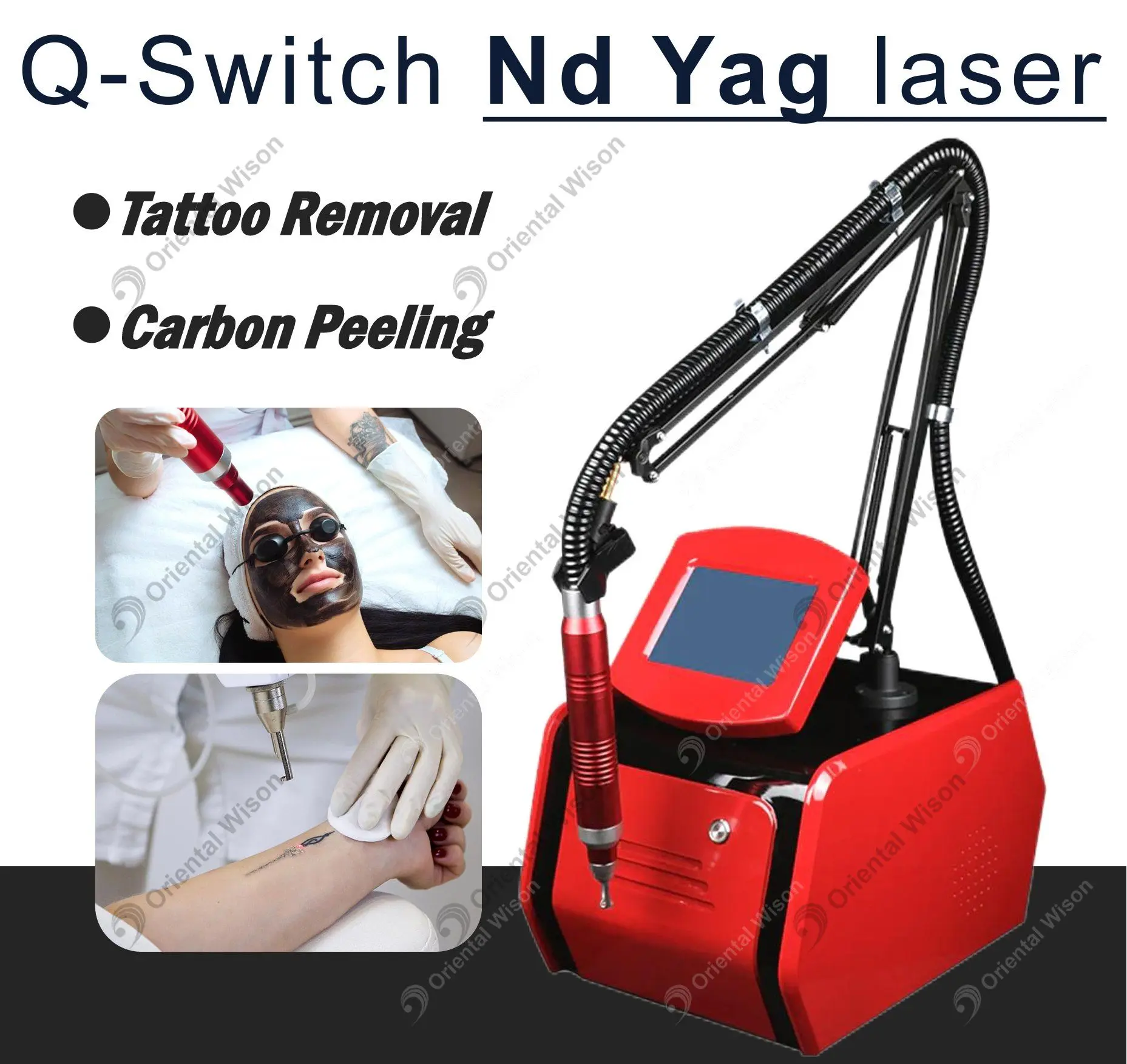 Q-Switch Nd Yag Desktop Laser Machine